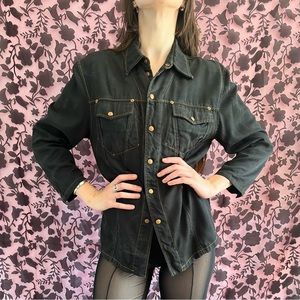 Vintage JEAN PAUL GAULTIER Jeans Denim Button Up Shirt - Size M